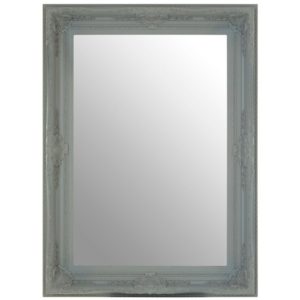 Barstik Rectangular Wall Mirror In Antique Grey Frame