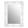 Barstik Traditional Design Wall Mirror In Antique White