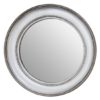 Mevotek Round Wall Mirror In Silver