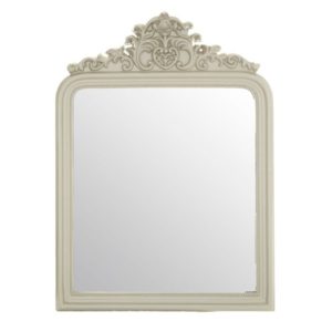 Ornakape Luxe Style Wall Mirror In Cream