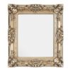 Ornatis Square Neoclassical Style Wall Mirror In Champagne