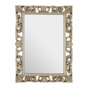 Sutu Garland Design Wall Bedroom Mirror In Luxurious Gold Frame