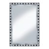 Black & Clear Design 120x80 Large Mirror, PO939