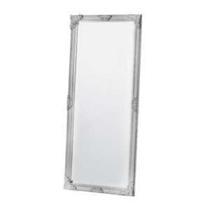 Ferndale Bevelled Leaner Floor Mirror In Antique White