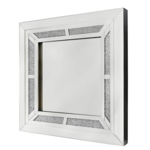 Mack Wall Mirror Square Small In Mirrored Frame