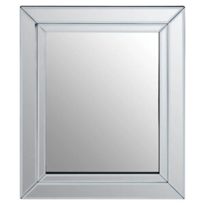 Sanford Small Square Bevelled Wall Mirror